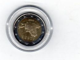 Pièce De 2 Euro De L'Estonie 2011 En F D C Dans Sa Capsule - - Estonie