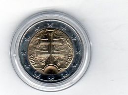 Pièce De 2 Euro De La Slovaquie 2009 En F D C Dans Sa Capsule - - Slowakei