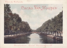 CHROMO 11x14.5 (cacao Van Houten)   Amsterdam Canal Keizersgracht - Van Houten