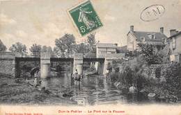 Dun-le-Poëlier      36      Le Pont Sur Le Fouzon          (voir Scan) - Otros & Sin Clasificación
