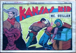 EO Editions SAGE, 31 Août 1948 > COLLECTION WILD-WEST - KANSAS KID #12 : Mc. Guillan - Sagédition