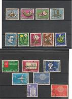 SUISSE Année 1960 N° Y/T : 639/642- 651- 661/672  Oblitérés Côte : 23,50 € - Usati