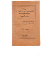 Bulletin De La Société Archéologique Historique Et Scientifique De Soissons.tome Onzième 4e Série-1957-1960 - Picardie - Nord-Pas-de-Calais