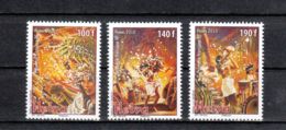 Polynésie YT 909/11 ** : Heiva - 2010 - Unused Stamps