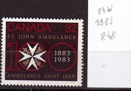 N° 848 Neuf **  Canada - Unused Stamps