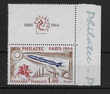 FRANCE - PHILATEC 1964 - YVERT N° 1422 ** MNH  - COTE = 30 EUR. - Ongebruikt