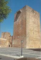 OLIVENZA CASTILLO TARJETA POSTAL “TORRE DEL HOMENAJE”. ED. HERLOGAR - Otros & Sin Clasificación