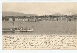 Suisse Genève Quai Des Eaux Vives 1901 - Genève