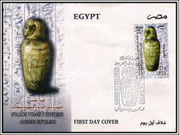 Egypt - 2010 - FDC - ( Joint Issues - Egypt & Slovakia ) - Cartas & Documentos