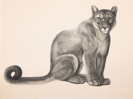 Georges Lucien GUYOT (PARIS, 1885-1973) - Lion Et Lionn - Stiche & Gravuren