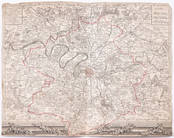 [FRANCE] Louis-Charles DESNOS - [Nouvel Atlas De La Gén - Carte Topografiche