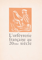 [ORFÈVRERIE] Tony BOUILHET - L'Orfèvrerie Française Au - Ohne Zuordnung