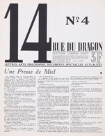 14 RUE DU DRAGON. N° 1 [- 4] - Zonder Classificatie