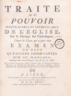 Jacques CLEMENS - Traité Du Pouvoir Irréfragable Et Iné - Altri & Non Classificati