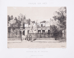 Alexandre-René VÉRON - Paris En 1871. - Andere & Zonder Classificatie