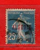 (Us3) ALGERIA - ALGERIE °- SEMEUSE -1924-25 - Yvert. N° 14. Oblitéré .  Vedi Descrizione - Strafport