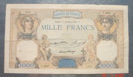 Billet 1000 Francs Banque De France Le 30 Mars 1933 - - 500 F 1968-1993 ''Pascal''