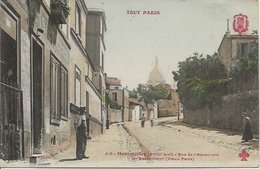 CPA TOUT PARIS 215 - Rue De L'Abreuvoir Le Sacré Coeur (XVIIIème)-  Collection FLEURY - Distrito: 18