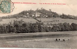 St Siméon-de-Bressieux  - Vue De Bressieux Et De Ses Illustres Ruines - - Bressieux