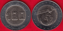 Algeria 100 Dinars 2019 "Satellite" BiMetallic UNC - Algeria