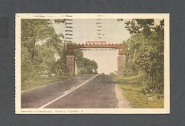 GANANOQUE - ONTARIO - GATEWAY TO GANANOQUE - CANADIAN GATEWAY TO THOUSAND ISLANDS - BY PECO - Gananoque