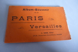 CARNET DE 35 IMAGES (1 Detachee) ...ALBUM SOUVENIR DE PARIS ...VERSAILLES - 5 - 99 Postcards