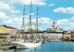 Finland Helsinki South Harbour, Sailing Ship  Used  No Stamp - Finland