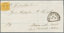 Bayern - Marken Und Briefe: 1862, 1 Kr. Orangegelb, Links Oben Voll- Sonst Breit- Bis Meist überrand - Autres & Non Classés