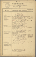 Bayern - Marken Und Briefe: 1890, 20 Pfg. Und 50 Pfg. Lilabraun Mit Bl. Oval Ober-PA-Bamberg Auf 8-s - Otros & Sin Clasificación