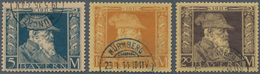 Bayern - Marken Und Briefe: 1911, 5 M - 20 M Luitpold In Type II Je Sauber Gestempelt, Tadellos, Gep - Other & Unclassified