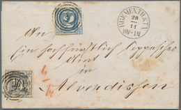 Bremen - Thurn & Taxis'sches Oberpostamt: 1864, Von Bremen Nach Alverdissen, Frankiert 2 Sgr. Blau P - Bremen