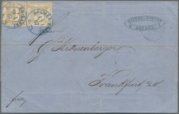 Bremen - Thurn & Taxis'sches Oberpostamt: 1867, Übergang Der Taxis-Postkurse An Preussen. Brief Der - Brême