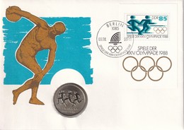 DDR  NUMIS BRIEF BERLIN 1988  10 MARK - Andere & Zonder Classificatie