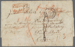 Württemberg - Vorphilatelie: 1848, Brief Eines Deutschen Soldaten In Der US-Army Aus Dem Amerikanisc - Prefilatelia
