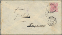 Württemberg - Marken Und Briefe: 1869, Freimarke 3 Kr. Hellrosa Auf Werbeumschlag Der Uhren-Handlung - Other & Unclassified