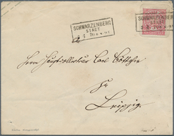 Norddeutscher Bund - Ganzsachen: 1868, Aufbrauchs-Ganzsachenumschlag 1 Groschen Auf Sachsen 2 Ngr. I - Other & Unclassified