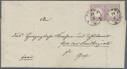 Deutsches Reich - Brustschild: 1872, Freimarken ¼ Gr. Kleiner Schild Grauviolett, Farbfrisch Und Gut - Nuovi