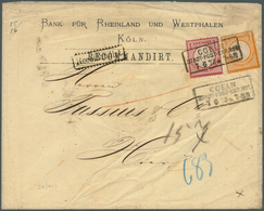 Deutsches Reich - Brustschild: 1872, Grosser Schild ½ Gr. Und 1 Gr., Je Farbfrisch Und Gutgezähnt Au - Ungebraucht