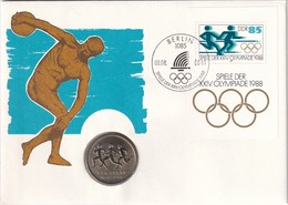 DDR NUMIS BRIEF BERLIN 1988 10 MARK - Andere & Zonder Classificatie