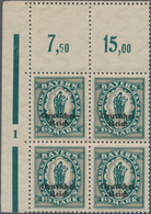Deutsches Reich - Inflation: 1920, 1 1/2 M Schwarzblaugrün/mittelgraubraun Bayern-Abschiedsserie Mit - Lettres & Documents