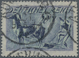 Deutsches Reich - Inflation: 1921: 20 Mark Pflüger, Kopfstehender Unterdruck, Gut Gezähntes Und Entw - Covers & Documents