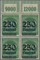 Deutsches Reich - Inflation: 1923, 20 M Dkl'lilaultramarin/hellgraugrün "Rhein-Ruhr-Hilfe" Mit Abart - Covers & Documents