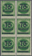 Deutsches Reich - Inflation: 1923, Freimarke Ziffern Im Kreis 75 Tsd Auf 300 M Mit DOPPELBILDDRUCK D - Brieven En Documenten