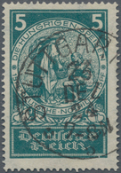 Deutsches Reich - Weimar: 1924, 5 Pfg. Nothilfe 1924 Mit Dem Extrem Seltenen Plattenfehler "1 Statt - Sonstige & Ohne Zuordnung