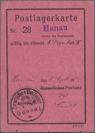 Deutsches Reich - Weimar: 1925, 30 Pf Reichsadler In MiF Mit 5 U. 10 Pf Rheinland Entwertet Mit DBS - Autres & Non Classés