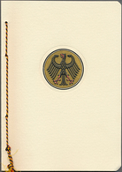 Deutsches Reich - Weimar: 1927, Geschenkheft Der Deutsches Reichspost überreicht Von Der Dt. Abordnu - Autres & Non Classés