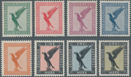 Deutsches Reich - Weimar: 1926, Flugpost 5 Pfg. - 3 Mk., Dabei 15 Pfg. Mit Falz. - Altri & Non Classificati