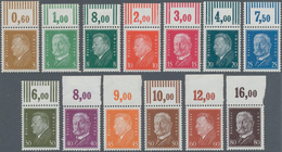 Deutsches Reich - Weimar: 1928, Reichspräsidenten, Bis Auf 2 Billige Werte, Kpl. Postfrischer Oberra - Sonstige & Ohne Zuordnung