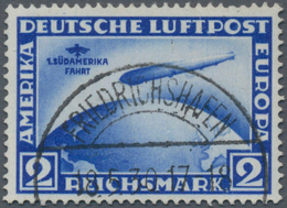 Deutsches Reich - Weimar: 1930, 2 RM Südamerikafahrt Mit Plattenfehler II "Mond Unterhalb Der Mitte - Autres & Non Classés