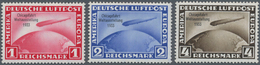 Deutsches Reich - 3. Reich: 1933, 1 - 4 RM. Chicagofahrt, Kompletter Einwandfrei Postfrischer Satz M - Covers & Documents